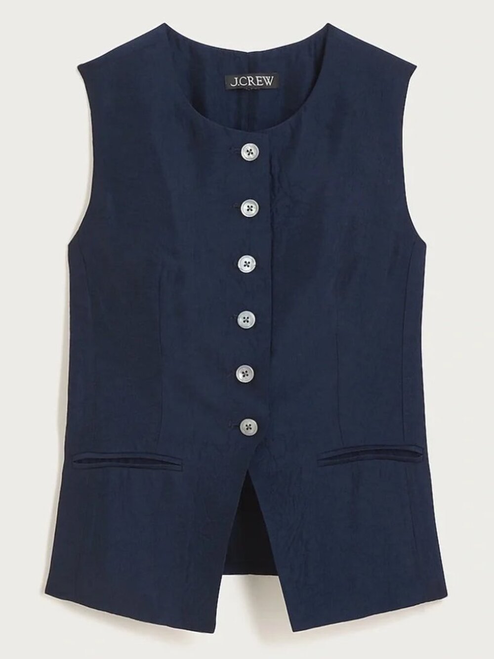 J.Crew Cutaway Vest Top